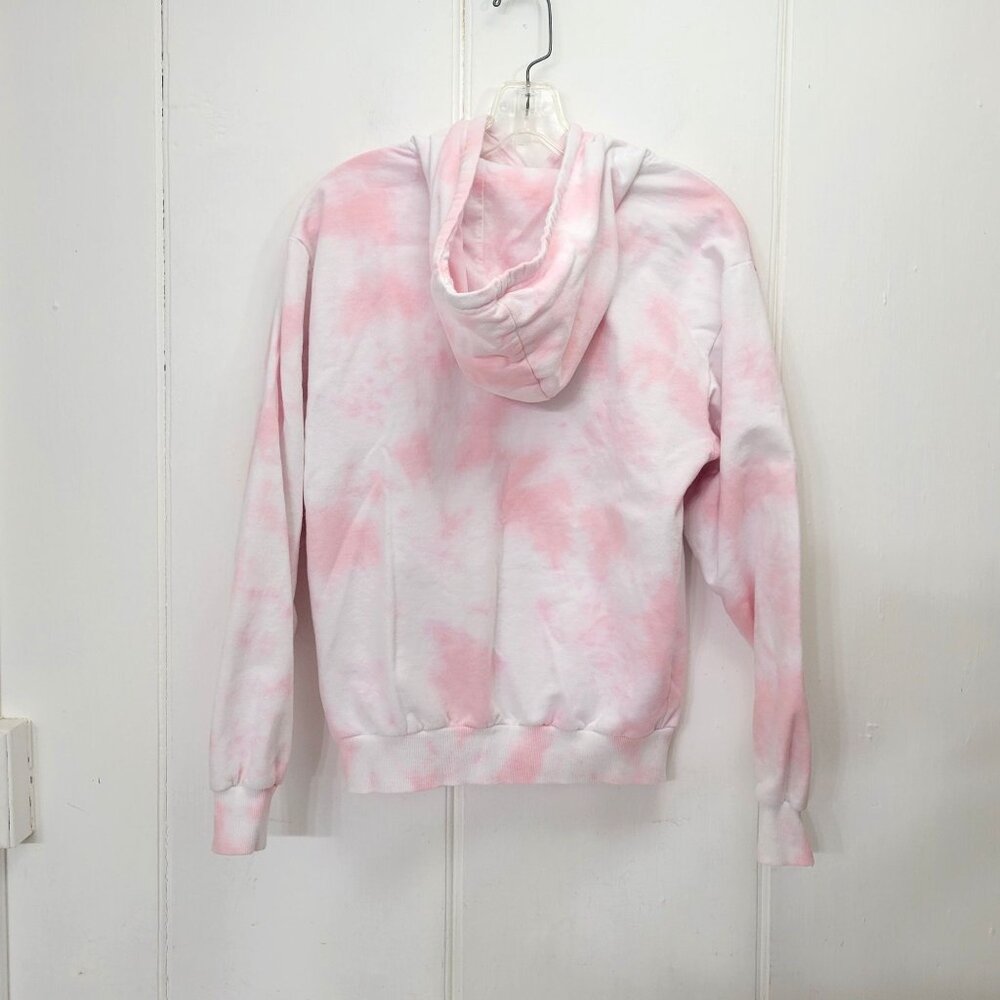 Nickelodeon Spongebob Pink Tie-Dye Hoodie Sweatshirt - Picture 2 of 5